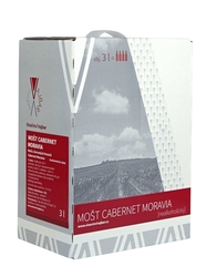 Vajbar - Hroznový mošt červený - Cabernet Moravia - BAG-IN-BOX 3l