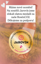 Plaček - RosénCO2, 2024, perlivé víno, polosladké